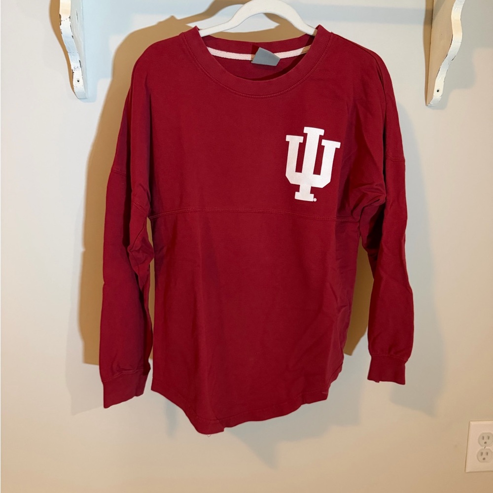 IU Women’s Maroon Long Sleeve Tee